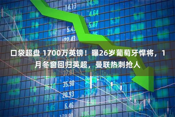 口袋超盘 1700万英镑！曝26岁葡萄牙悍将，1月冬窗回归英超，曼联热刺抢人