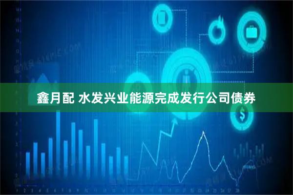 鑫月配 水发兴业能源完成发行公司债券